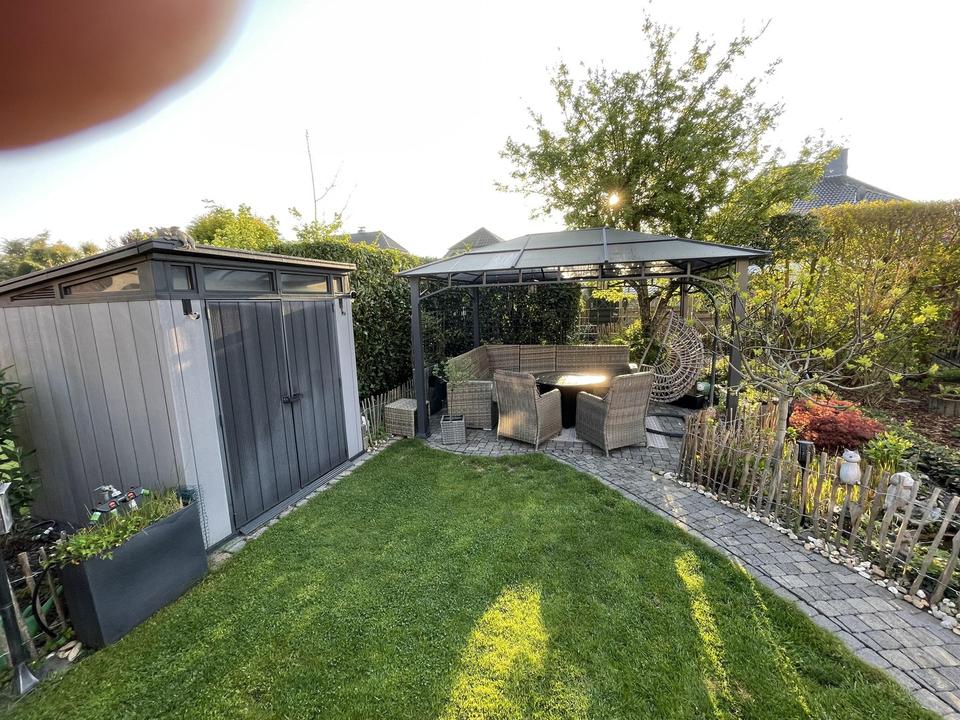 Unabhängig von Öl und Gas. Gepflegte Zweifamilienhaus-DHH in ruhiger und zentraler Lage von Alpen – Bild 8