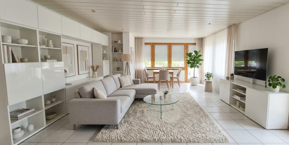 Helle 4 Zimmer Maisonette-Wohnung mit Garten und unverbaubarem Panoramablick! – Bild 21