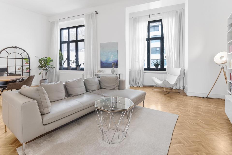 Kernsaniertes 2-Zimmer-Loftjuwel in Düsseldorf-Grafenberg – sofort vermietbar, 4 m Deckenhöhe – Bild 6