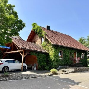 Freistehendes Schwörer-Holzhaus | großer Wohn-/Essbereich | Garten & Terrasse | provisionsfrei