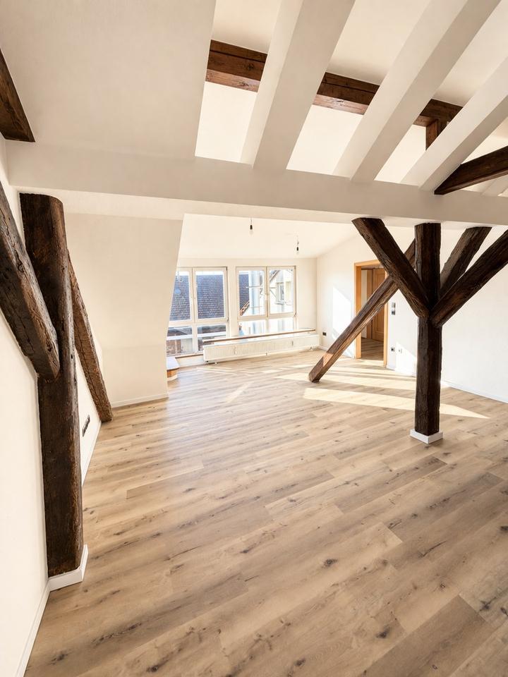 Stilvolle Loft-Dachgeschosswohnung mit großer Dachterrasse und Weitblick über Erlangen – Bild 3