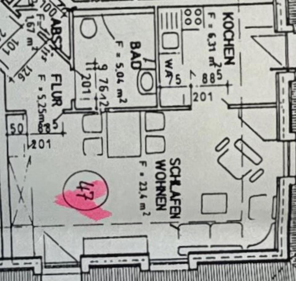 Moderne 1-Raum-Wohnung-frisch saniert – Bild 12