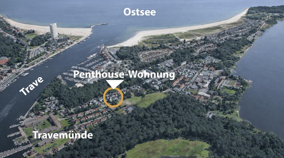 Luxuriöse Penthouse-Wohnung mit Dachterrasse in Travemünde an der Ostsee – Bild 25