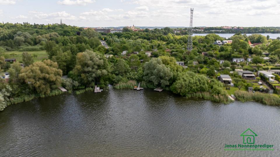 Kleingarten mit eigenem Steg am Ostorfer See - für den Käufer provisionsfrei – Bild 8