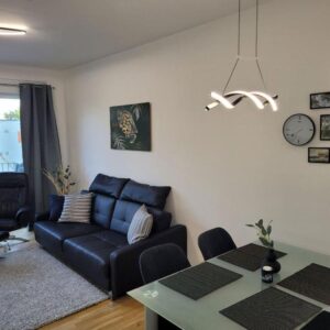 Möblierte 2-Zi-Wohnung Zentral Modern Neubau Elbe fußläufig