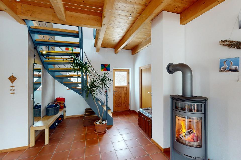 Ökologisch nachhaltiges Niedrigenergiehaus - gesund wohnen mit Lehm – Bild 10