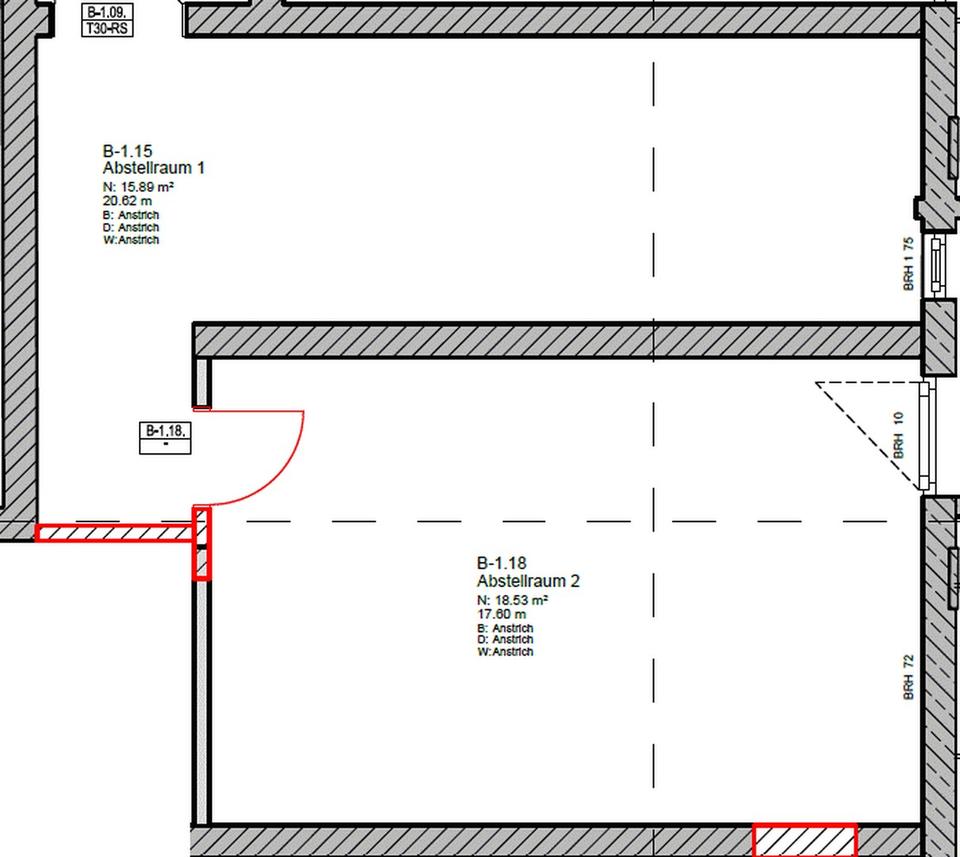Lagerfläche (KELLER) bestehend aus 2 Räumen zu vermieten in Hamburg / Fuhlsbüttel