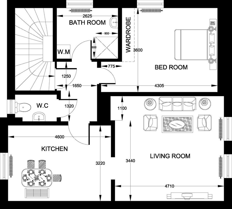 2- Zimmer Wohnung mit eigenem Garten – Bild 11
