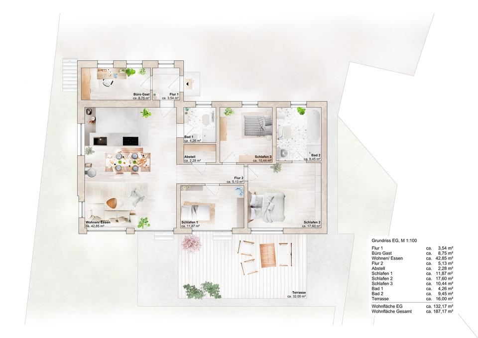 Herrlich gelegenes Einfamilienhaus im Grünen – Bild 19