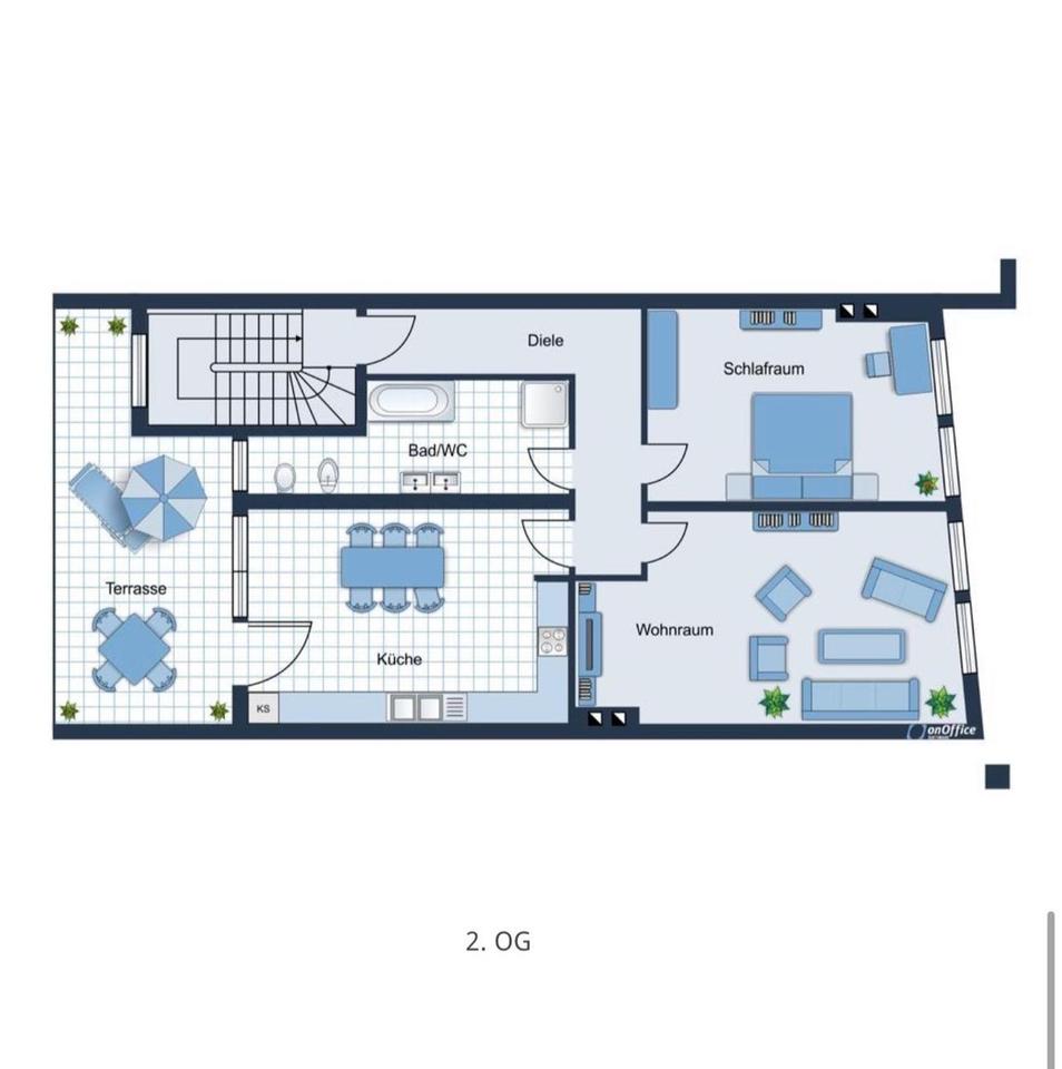 Bonn-Zentrum: 3-Zimmer-Wohnung mit Terrasse & Panoramablick, 1A-Lage Fußgängerzone – Bild 14