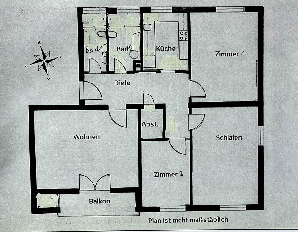 3 1/2 Zimmer Etagenwohnung in Murnau mit Loggia – Bild 21
