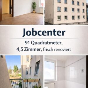 Jobcenter – جوب سنتر – Джобцентер – deine neue Wohnung ist fertig!