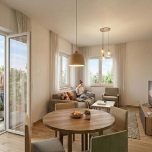 Einziehen und losleben: Neubau-Erstbezug mit Balkon & Stellplatz