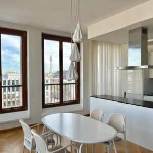 Möblierte Penthousewohnung über den Dächern von Berlin-Mitte