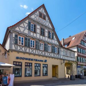 Repräsentative Gewerbefläche in 1A-Lage der Schorndorfer Fußgängerzone