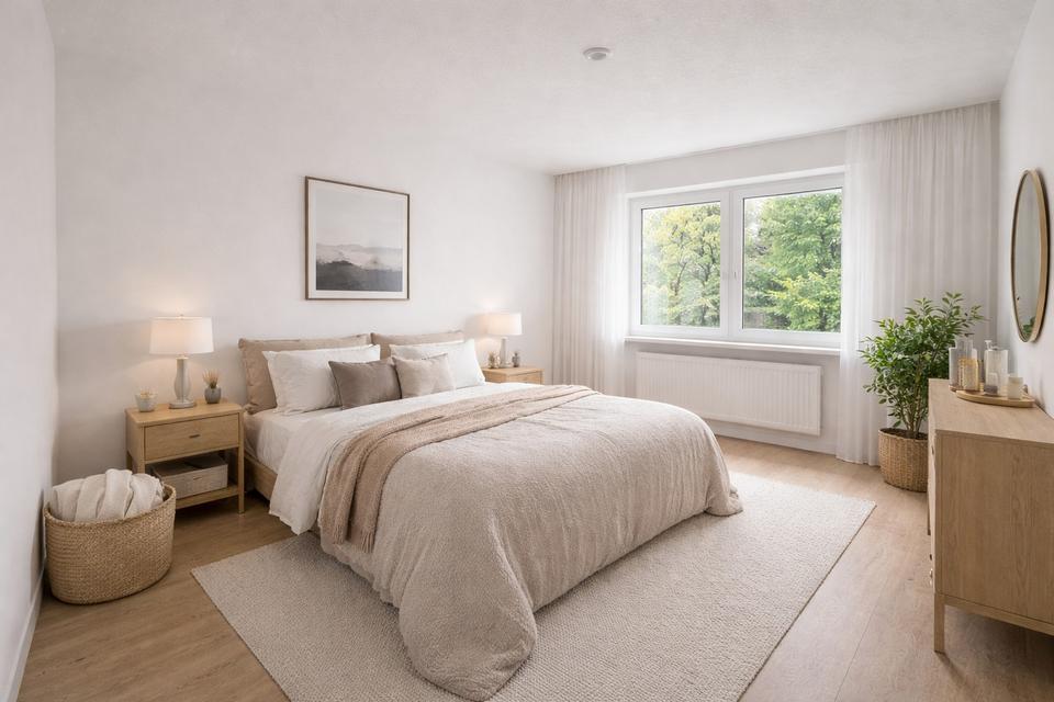 Moderne 3-Zi Wohnung mit großem Balkon&Aufzug – komplett saniert in stadtnaher Top-Lage Nürnberg – Bild 5