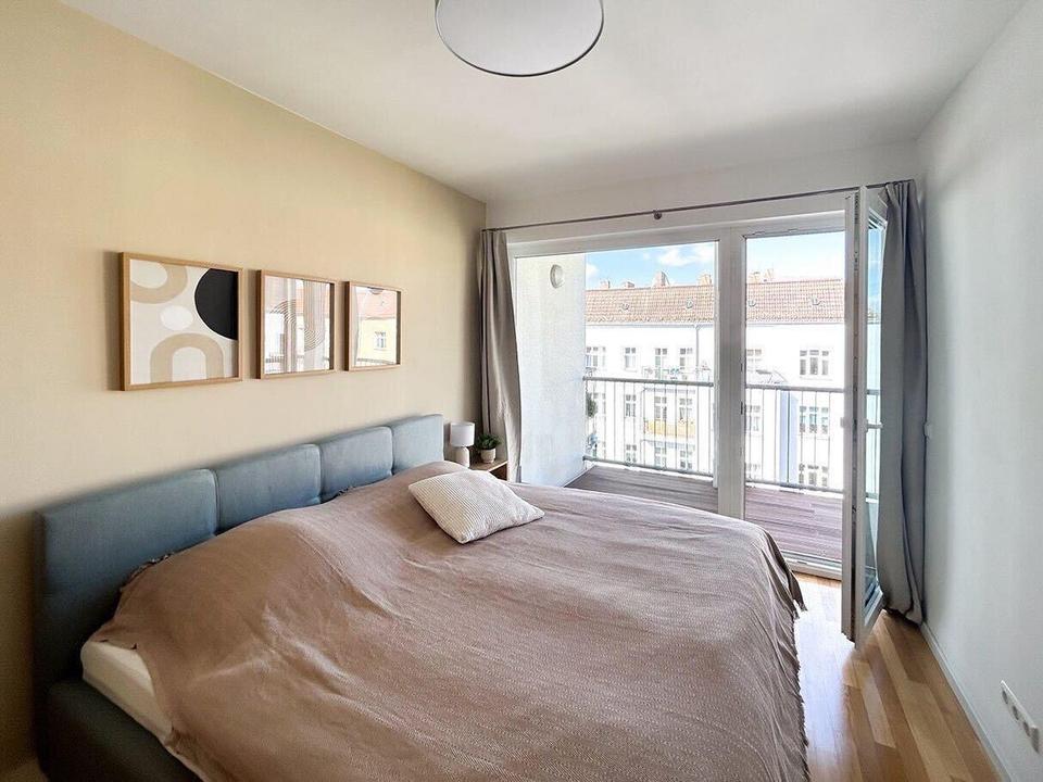 Top-floor 2-Zimmer Wohnung im 5. OG mit West-Balkon - provisionsfrei und unvermietet – Bild 9