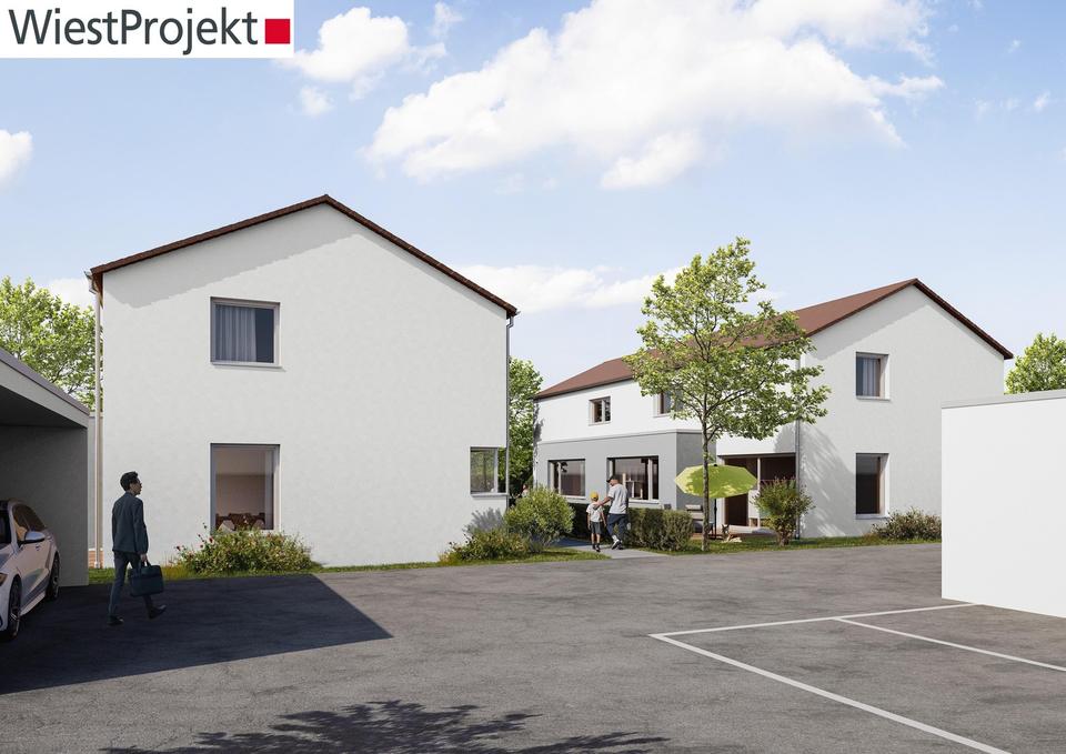 NEUBAU Attenhofen: 1 moderne Doppelhaushälfte mit Keller+Garage+Stellplatz, Provisionsfrei – Bild 5