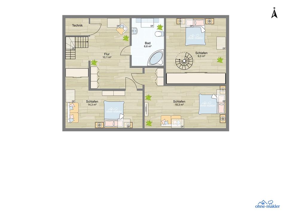 Renditestarkes Ferienhaus auf Usedom mit Einliegerwohnung – 49.800 € Einnahmen – provisionsfrei – Bild 39