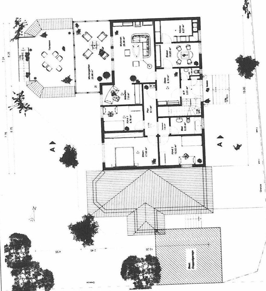 4,5-Zimmer-EG-Wohnung mit Wintergarten, Terrasse in Tuttlingen-Möhringen – Bild 14