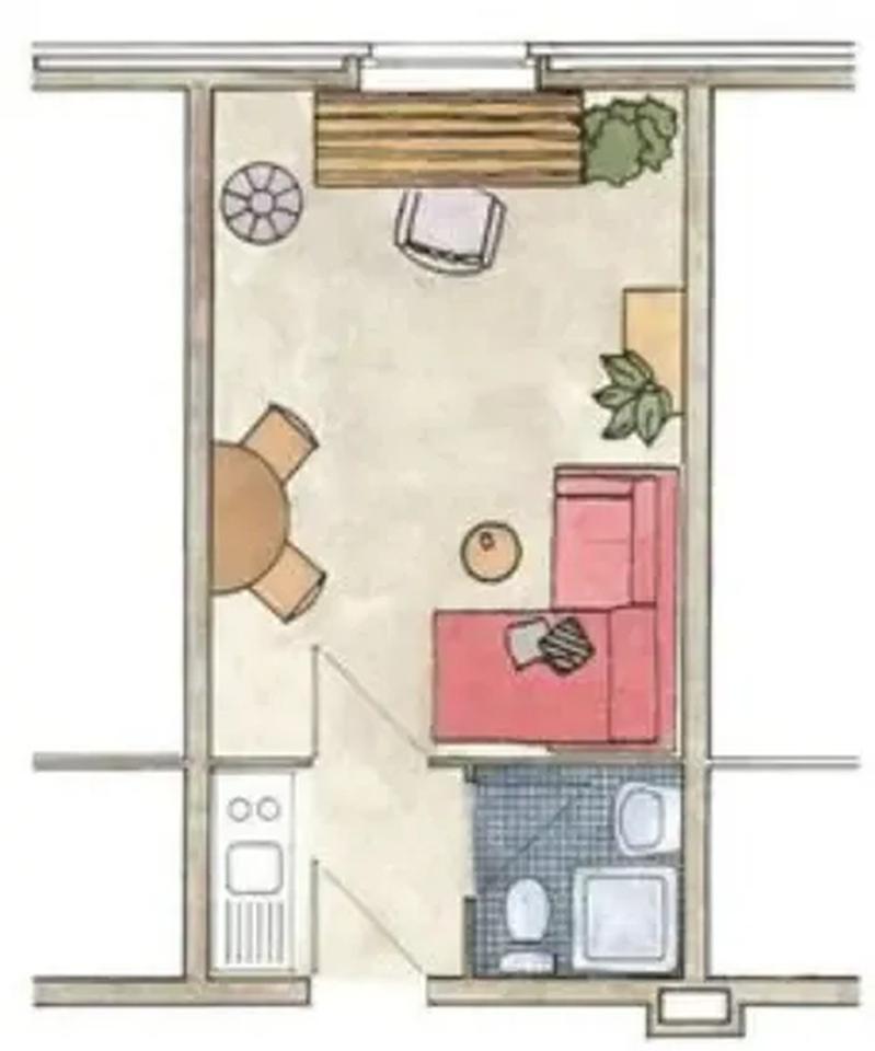 Studentenapartment | frisch renoviert | direkt an der Straßenbahn – Bild 7