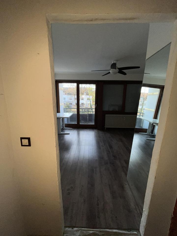 Helle u.ruhige 1 Zi. Studio-Whg m. Balkon-Loggia, Stellpl. u. Abstellr. Mannnheim-Neckarau/Almenhof – Bild 6