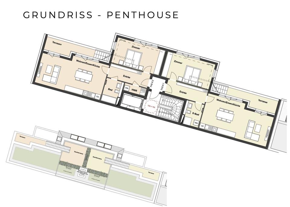 Penthouse-Neubau mit Dachterrasse und Weitblick über Berlin – Bild 14