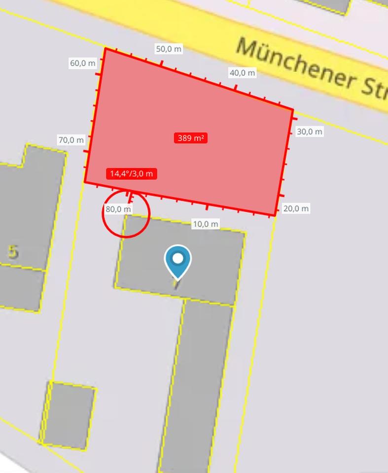 Baugrundstück in der Nähe von Mühldorf für EFH / DHH *kein Bauzwang