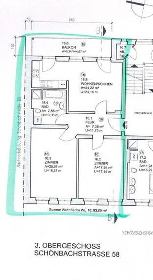 Kernsanierte 3-Raum Wohnung in Stötteritz – Bild 13