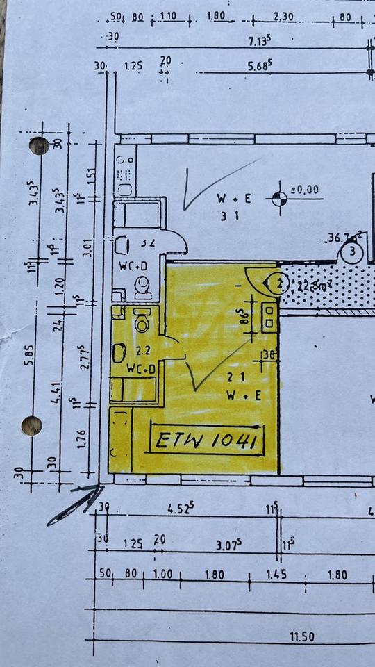 1 Zimmer Wohnung in Rödelheim – Bild 6
