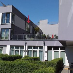 Mitten in Mitte, Wohnung im Gartenhaus, 2 Zimmer und private Aufdachterrasse