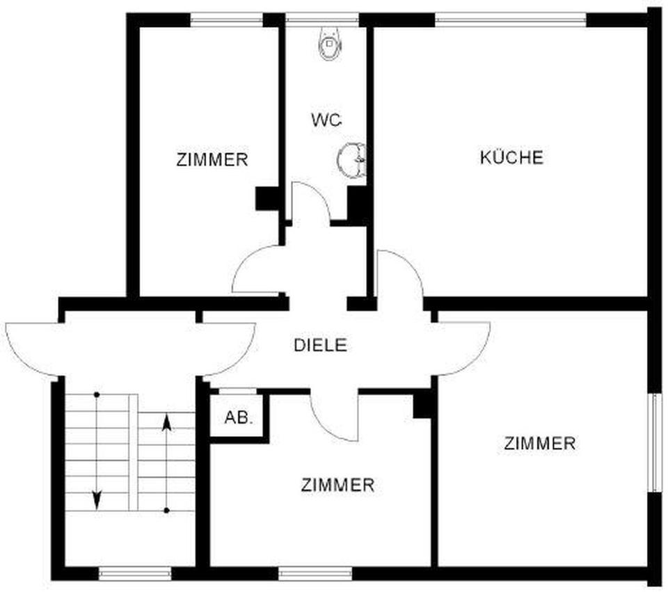 Helle und ruhige 3,5 Zimmer Wohnung in Herne Crange mit Stellplatz – Bild 8