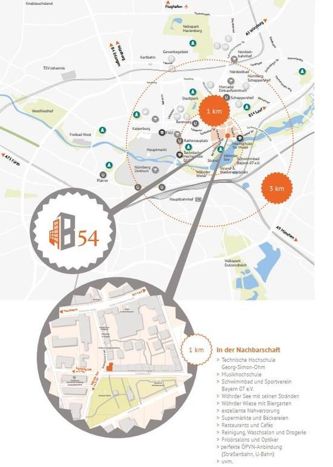 Studentenwohnung Exklusive 1 Zimmer Wohnung Appartment mit Loggia für Studenten TH Nähe – Bild 20