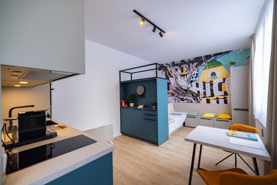 Charmante vollmöblierte 1-Zimmer-Neubauwohnung im 3. OG WE 60 – Bild 13