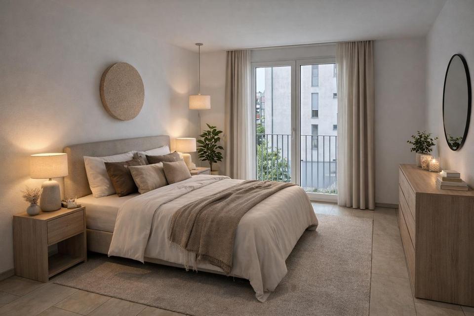 Provisionsfrei: Moderne 3-Zi.-Wohnung mit 2 Balkonen & TG – Wohnen nahe München | Baujahr 2014 – Bild 4