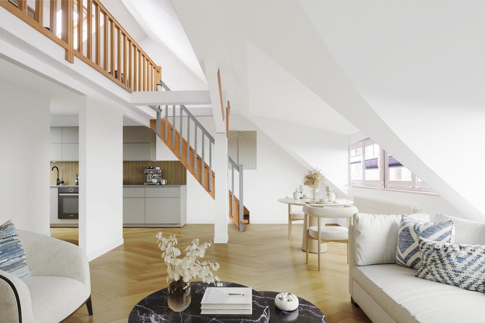 Große DG-Wohnung mit Balkon in Toplage von Hennigsdorf – Bild 3