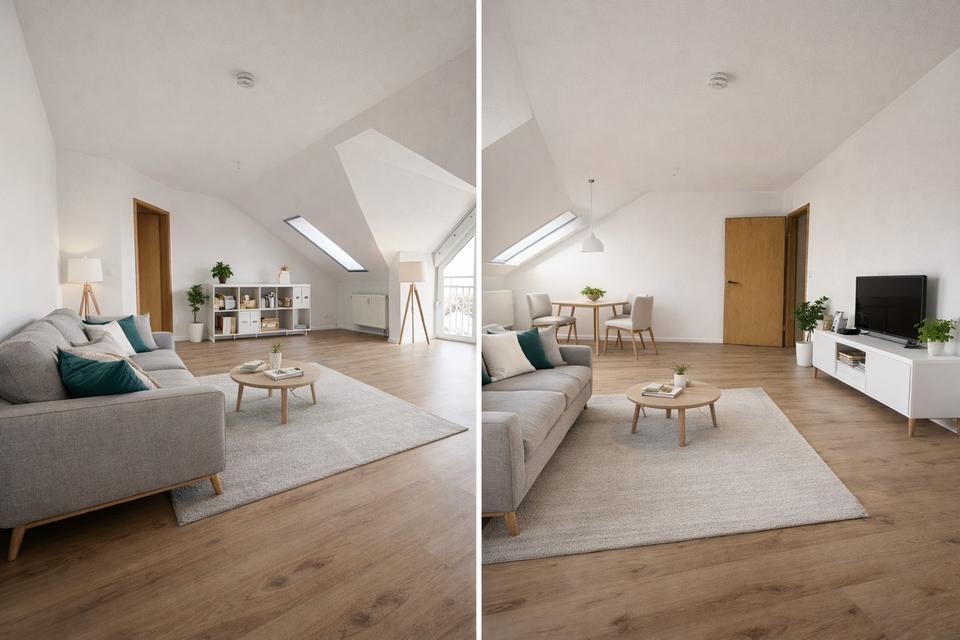 Wunderschöne Dreiraumwohnung mit Weitblick- frisch renoviert – Bild 2