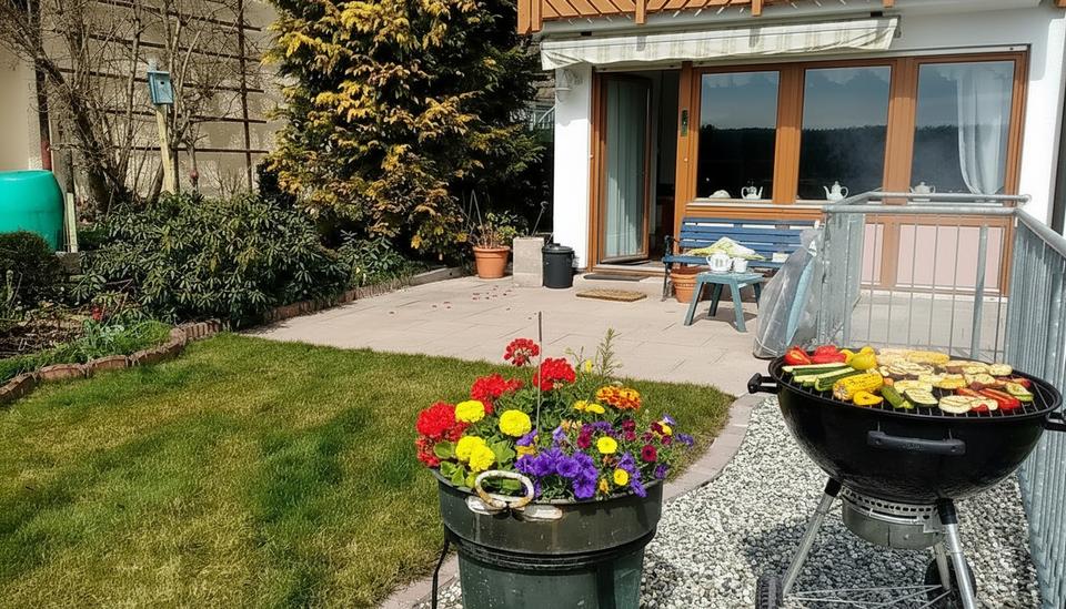 Helle 4 Zimmer Maisonette-Wohnung mit Garten und unverbaubarem Panoramablick! – Bild 19