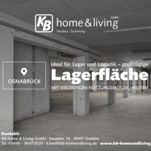 Lagerfläche mit vielseitigen Nutzungsmöglichkeiten