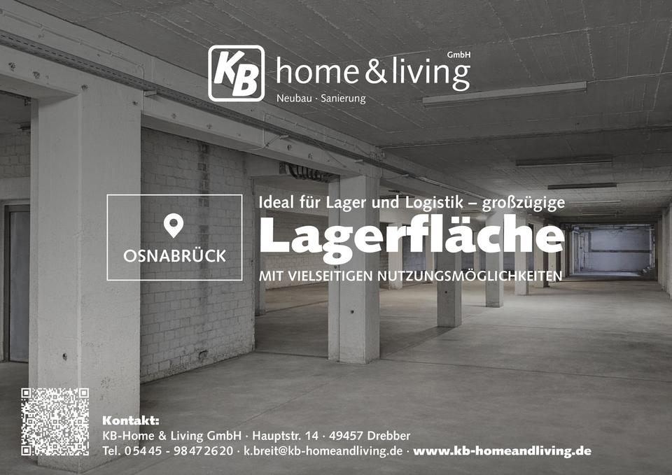 Lagerfläche mit vielseitigen Nutzungsmöglichkeiten