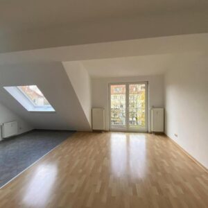 2 Zimmer Gohlis-Nord 52m² Dachgeschoss mit Balkon offene Küche