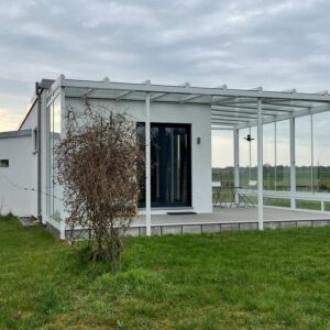 Neues Design-Haus nahe Ostsee mit Weitblick provisionsfrei als Wohnhaus/privates Ferienhaus + Garten
