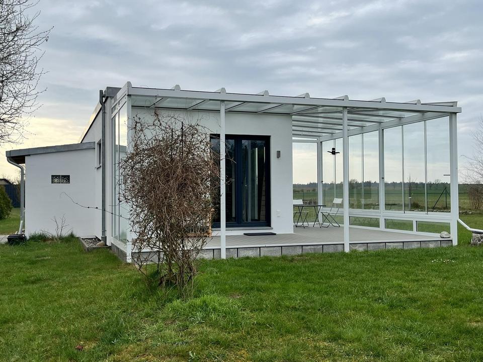 Neues Design-Haus nahe Ostsee mit Weitblick provisionsfrei als Wohnhaus/privates Ferienhaus + Garten