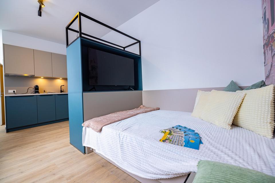 Charmante vollmöblierte 1-Zimmer-Neubauwohnung im 3. OG WE 60 – Bild 19