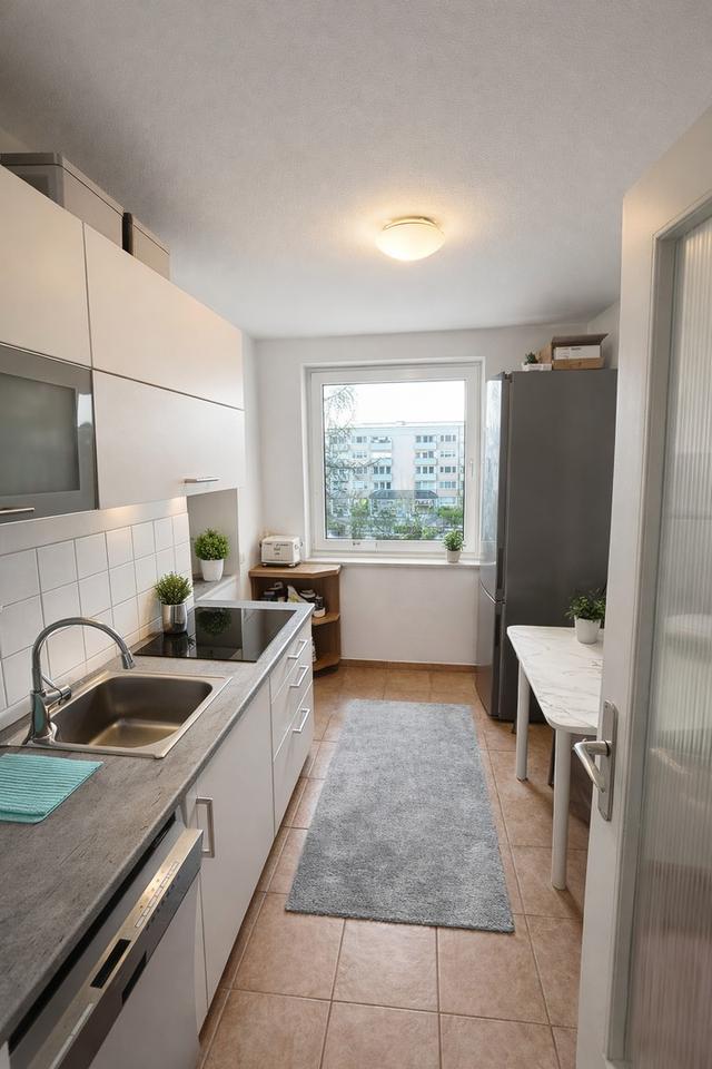 3 Zimmer 3 Min zum Bahnhof Alpenblick 3OG – Bild 4