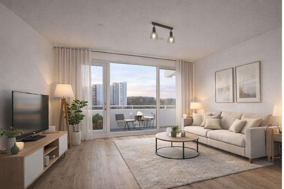 Modern renovierte 3-Zimmer-Wohnung mit Balkon & Stellplatz in Kaiserslautern-Betzenberg