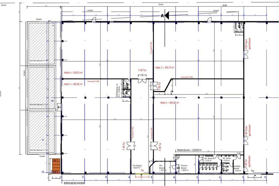 Lager-/Produktionshalle mit optimaler Erreichbarkeit (Kreuz B428/B65) – Bild 6