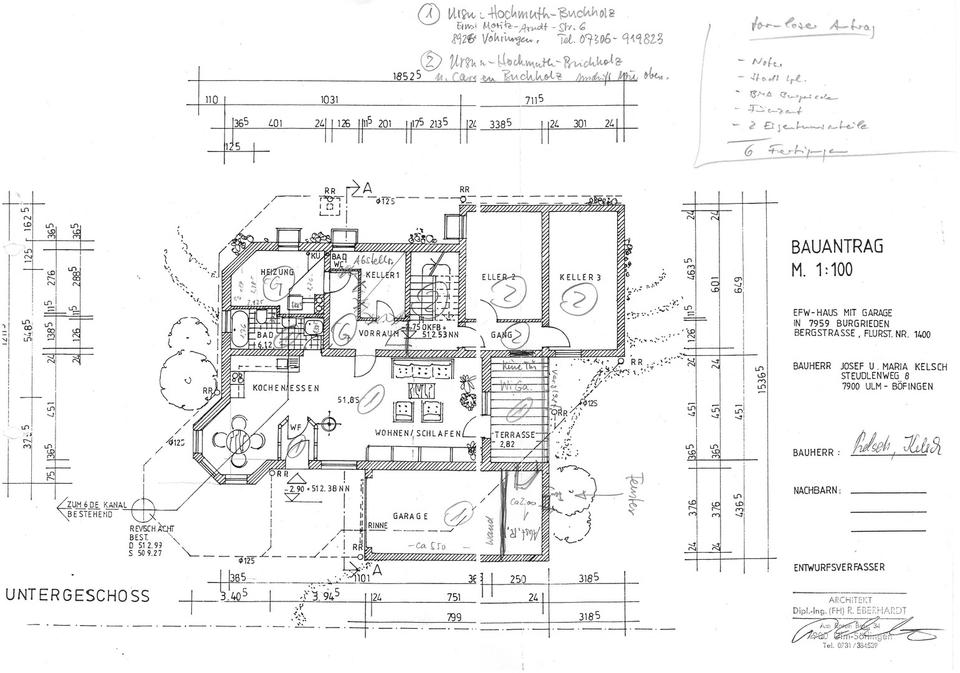 2-Zimmer Erdgeschosswohnung mit großem Wohnbereich, offener Küche und Garage – Bild 22