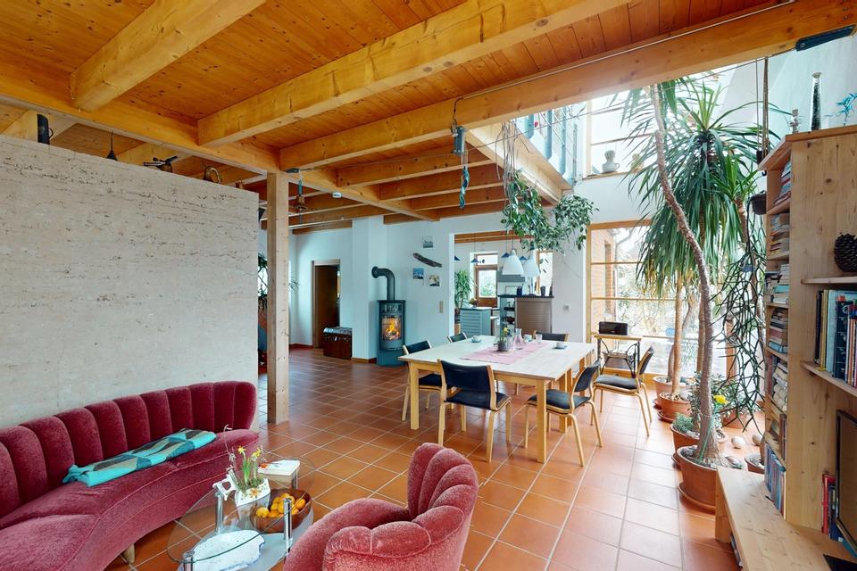 Ökologisch nachhaltiges Niedrigenergiehaus - gesund wohnen mit Lehm – Bild 7