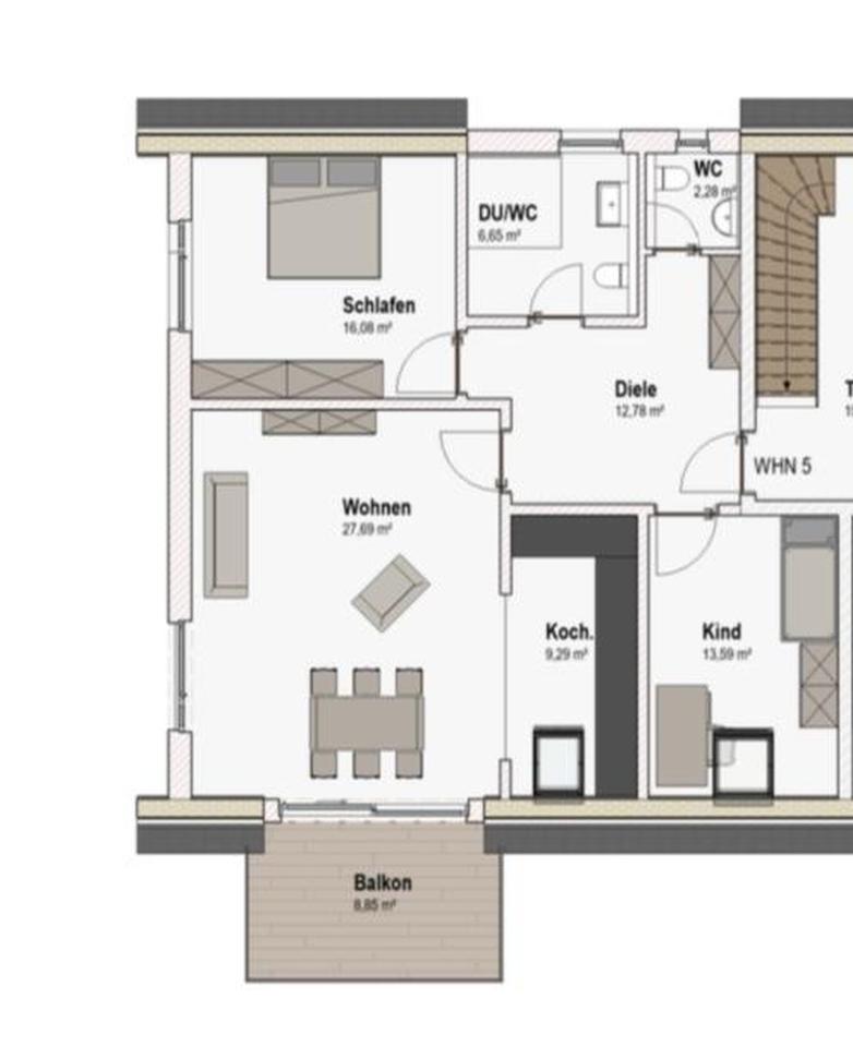 *Provisionsfrei* 3-Zimmer Wohnung Neubau – Bild 15